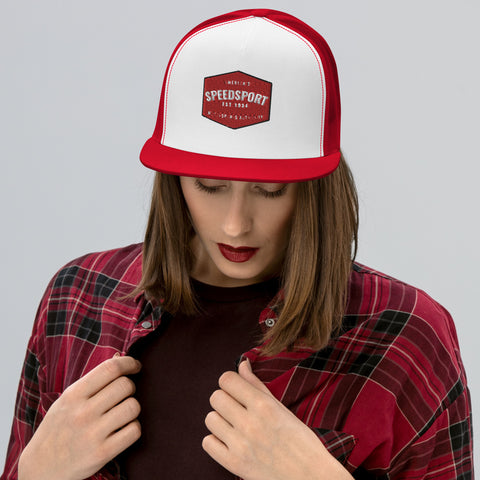 5 Panel Trucker Cap with Vintage Hex Logo