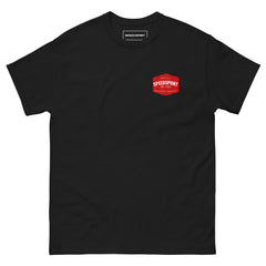 Men's classic tee with SPEED SPORT "hex" logo
