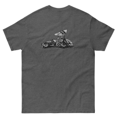 Vintage Winged Sprint Car Tee - logo front, art on back