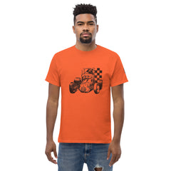 Vintage Sprint Car - checkered flag tee