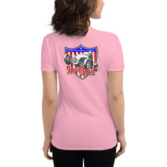 Women's fitted short sleeve t-shirt - Classic Shield
