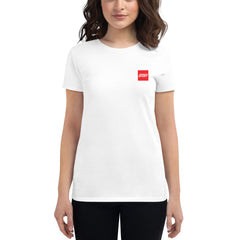 Women's fitted short sleeve t-shirt - Classic Shield