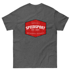 Men's classic tee with SPEED SPORT "hex" logo
