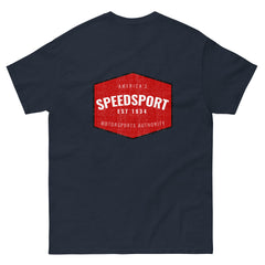 Men's classic tee with SPEED SPORT "hex" logo