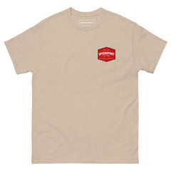 Men's classic tee with SPEED SPORT "hex" logo