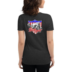 Women's fitted short sleeve t-shirt - Classic Shield